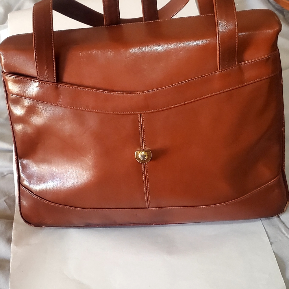 Lou Taylor Vintage 70s Shoulder Bag Italian Made With Mirror - Picture 4 of 16